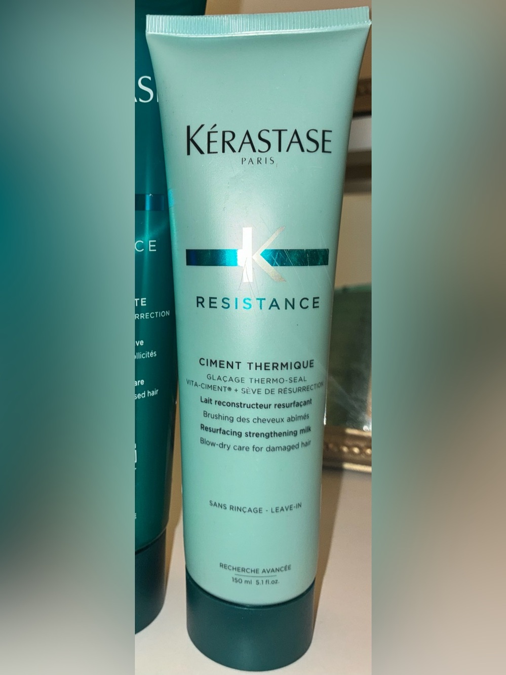 Kérastase Résistance Ciment Thermique 150ml Heat Protecting Cream Damaged Hair